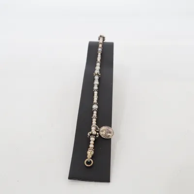 Bracelet (Silver, White) from Kumkum Silver