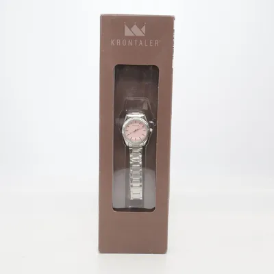 Armbandsur (Silverfärgad, Rosa) från Krontaler