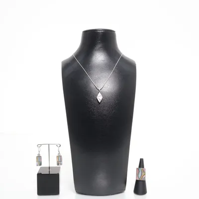 Sieradenset (Zilver, Meerkleurig) Zilver