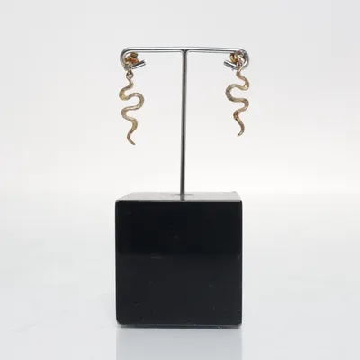 Örhängen (Guldfärgad) Silver