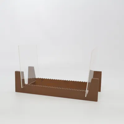 Étagère pour disques (Marron)