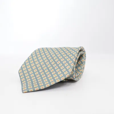 Slips (Blå, Gul) fra Ermenegildo Zegna Silke