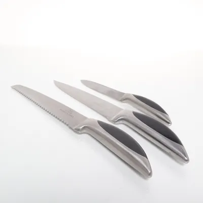 Knivset (Silverfärgad, Svart) från Art Cooking