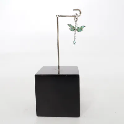 Charm (Silver, Green, Transparent) Silver