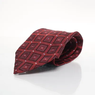 Stropdas (Rood) van Ermenegildo Zegna Zijde