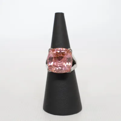 Bague (Argent, Rose) Argent