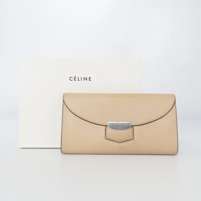 Plånbok (Beige) från Celine Skinn
