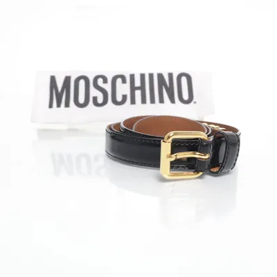 Belt (Black) from Moschino Leather