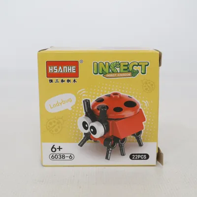 Byggsats (Insect Kingdom -Ladybug) från Hsanhe