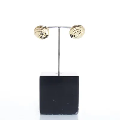 Earrings (Gold) from Italy Silver