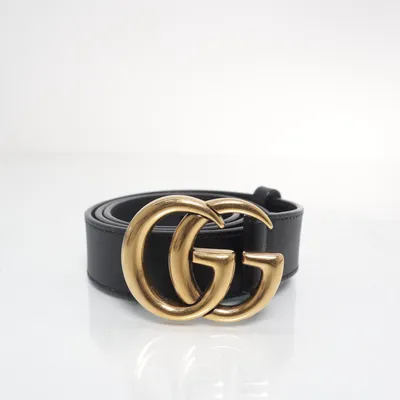 Riem (Double G) van Gucci Leer