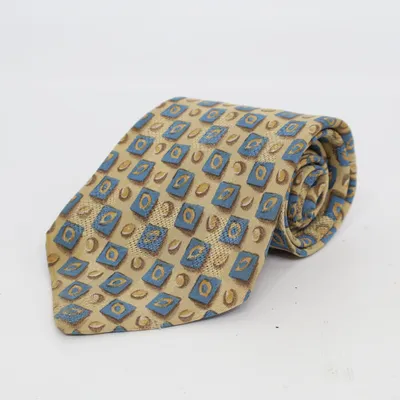 Cravate (Beige, Bleu, Marron) de Ermenegildo Zegna Soie
