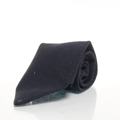 Stropdas (Zwart) van Giorgio Armani Zijde, Wol