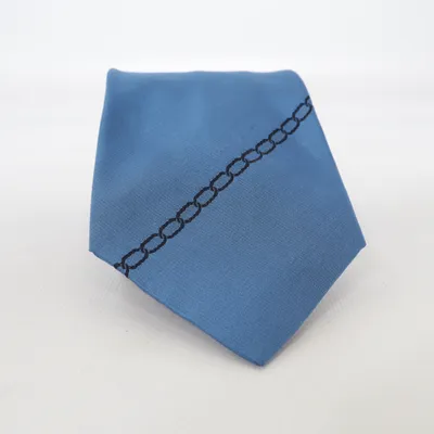 Cravate (Bleu) de Fendi Soie