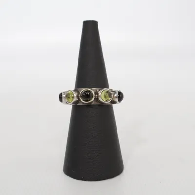 Ring (Silver, Black, Green) from Moment 23 Silver