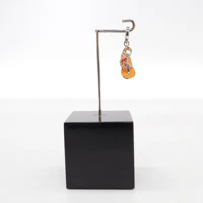 Charms-Anhänger (Silber, Orange, Mehrfarbig) von Swarovski Unbekanntes Metall