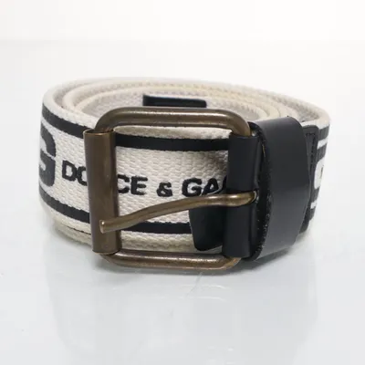Belt (White, Black) from Dolce & Gabbana