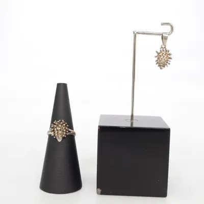 Jewelry set (Silver) Silver