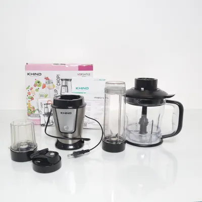 Mixer (Svart, Silverfärgad, Transparent) från Khind-Mistral