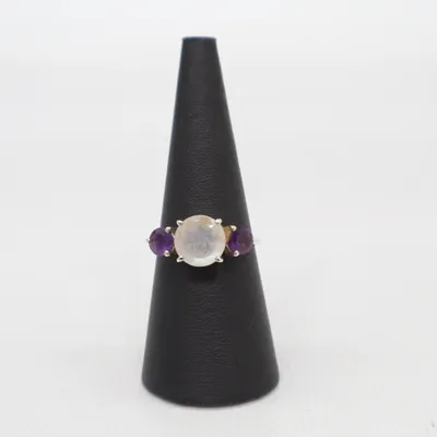 Ring (Silver, Blue, Multicolored) Silver