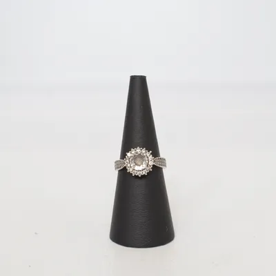 Ring (Sølv, Transparent) Sølv