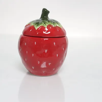 Sockerskål (Röd, Vit) från Boltze Home