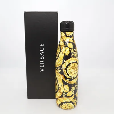 Waterfles (Zwart, Goud) van Versace