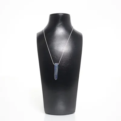 Ketting (Grijs, Lila) van Edelstein Zilver, Onbekend materiaal