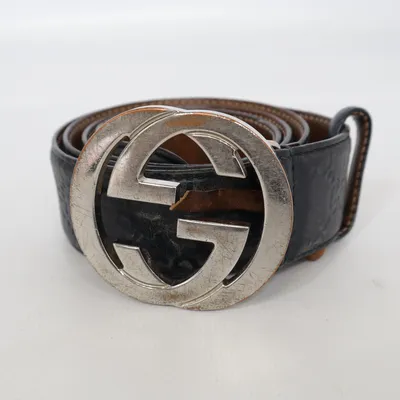 Bælte (Interlocking G buckle) fra Gucci Læder
