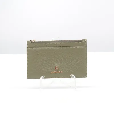 Porte-cartes (Vert) de Aigner Cuir