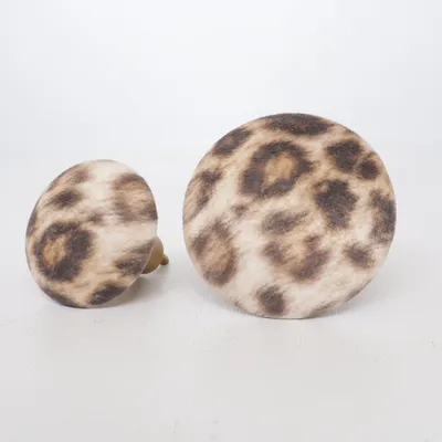 Deurklink (Knoppar, krokar, klädhängare. Leopard, Animal print)