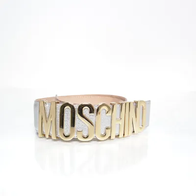 Bälte (Silverfärgad) från Moschino Skinn