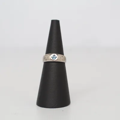 Ring (Silver, Blue) Silver