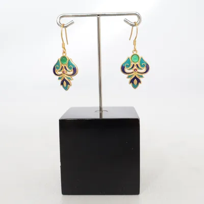 Boucles d'oreilles (Or, Multicolore) Argent