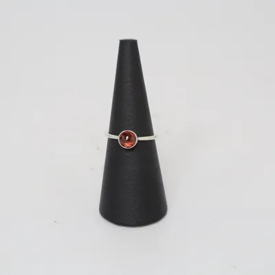 Ring (Zilver, Rood) van Pandora Zilver, Onbekend materiaal