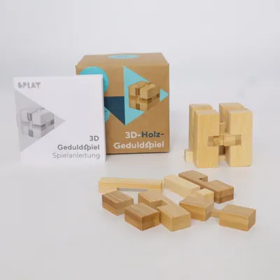 Brain teaser puzzle (Brown) from Play