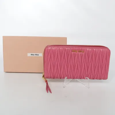 Wallet (Pink) from Miu Miu