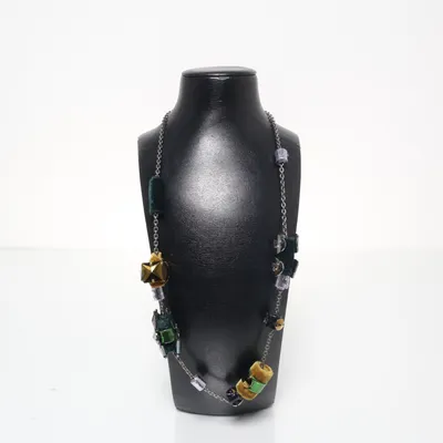 Halsband (Grå, Flerfärgad) från Miu Miu Okänd metall