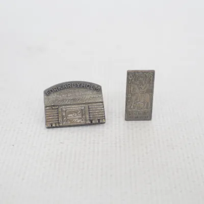 Brosche (Silber) von Sporrong & Co Unbekanntes Metall