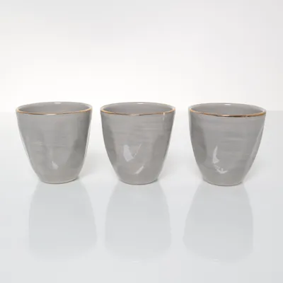 Drinking glass (Gray) from Indiska