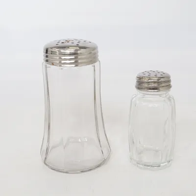 Salt & pepper shakers (Transparent, Silver) from Rostfritt Stål