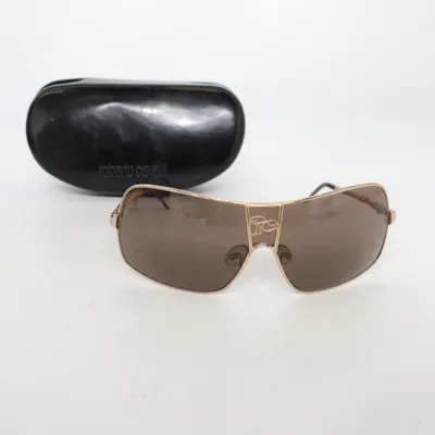 Sunglasses (Gold, Brown) from Roberto Cavalli