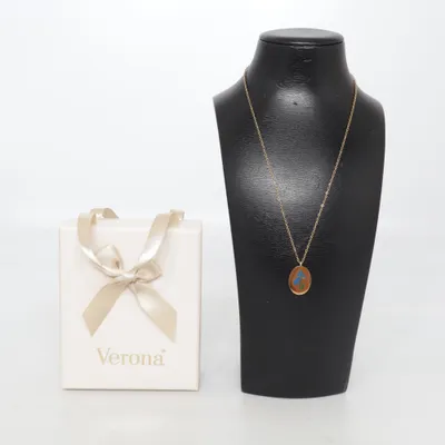 Collier (Or) de Verona Métal inconnu, Plaqué or
