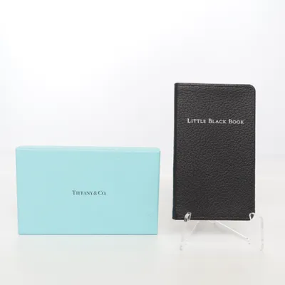 Notizbuch (Little Black Book) von Tiffany & Co.