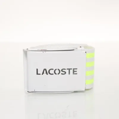 Belt (White, Yellow) from Lacoste
