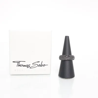 Ring (Silverfärgad, Svart) från Thomas Sabo Silver