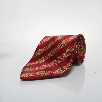 Slips (Röd, Guldfärgad) från Versace Classic V2 Silke