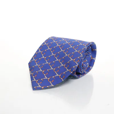 Tie (Blue, Multicolored) from Gucci Silk
