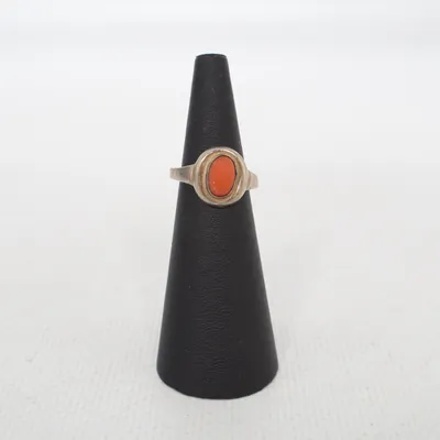 Ring (Silver, Red) Silver