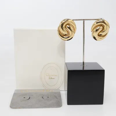 Boucles d'oreilles (Vintage) de Christian Dior Métal inconnu
